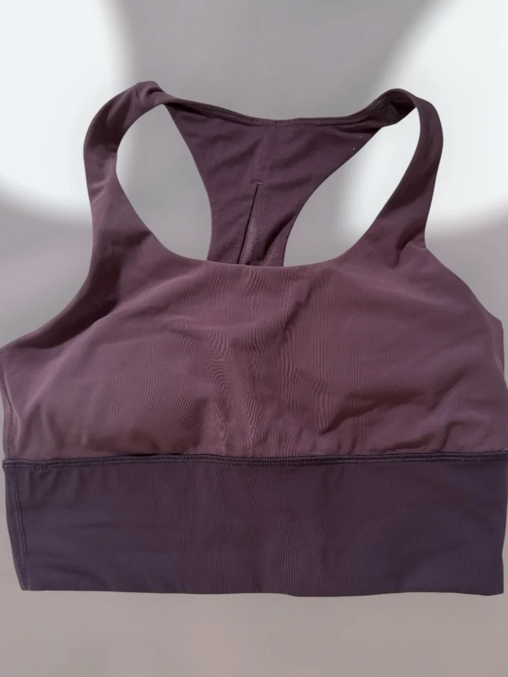 Lululemon Invigorate Bra Long Line Black Currant / Boysenberry